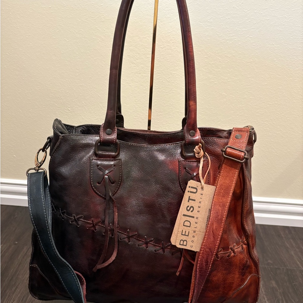 BED|STU NWT Bruna Birds of Paradise TD